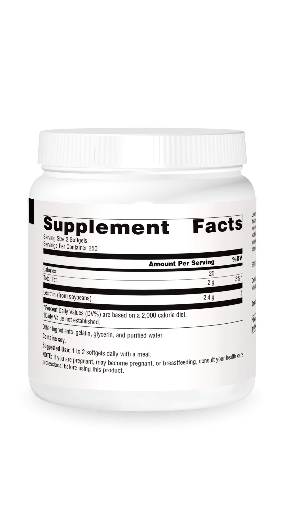 Source Naturals Lecithin 1200 mg softgels pour enables easy intake.