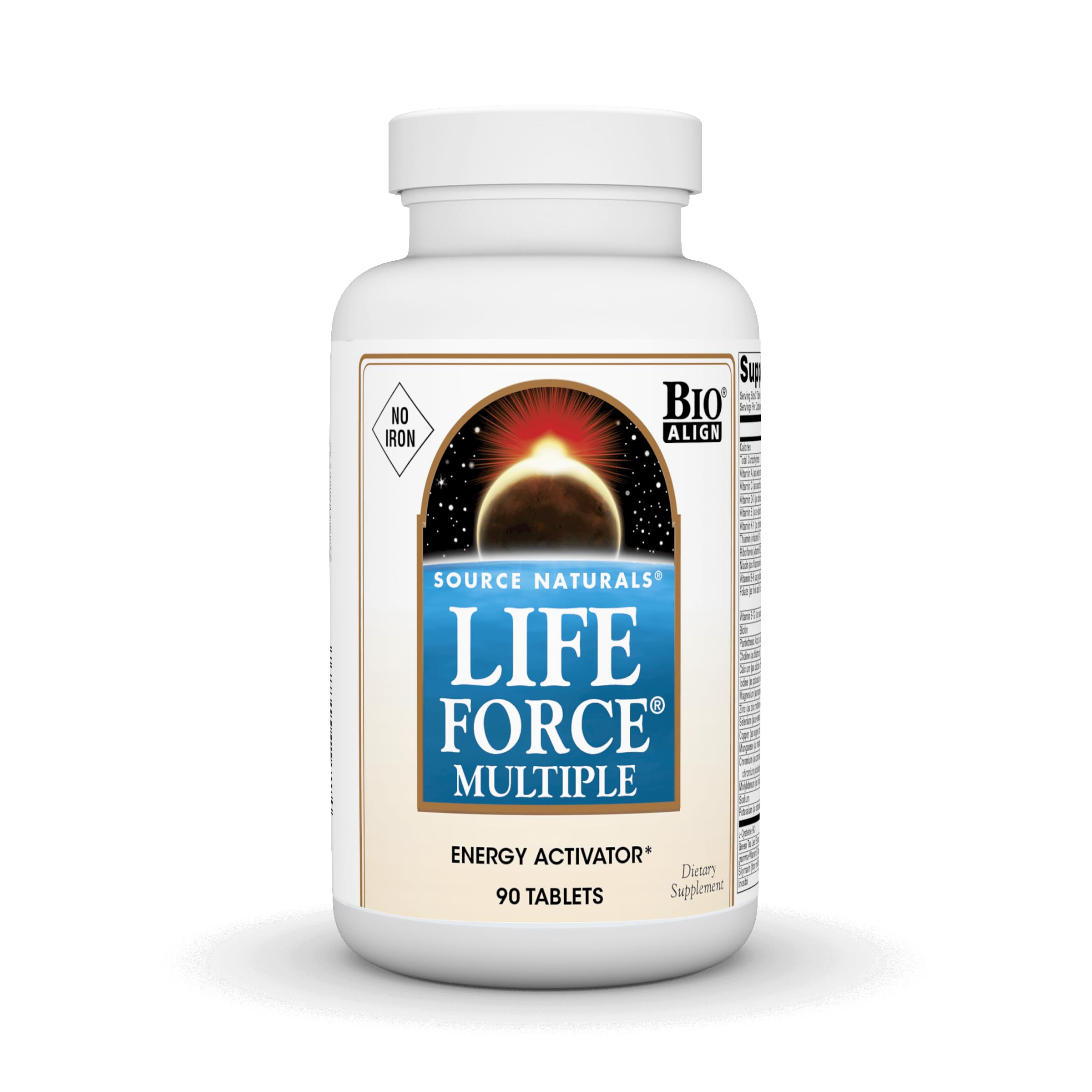 Source Naturals Life Force Multiple bottle supports daily energy and balance.