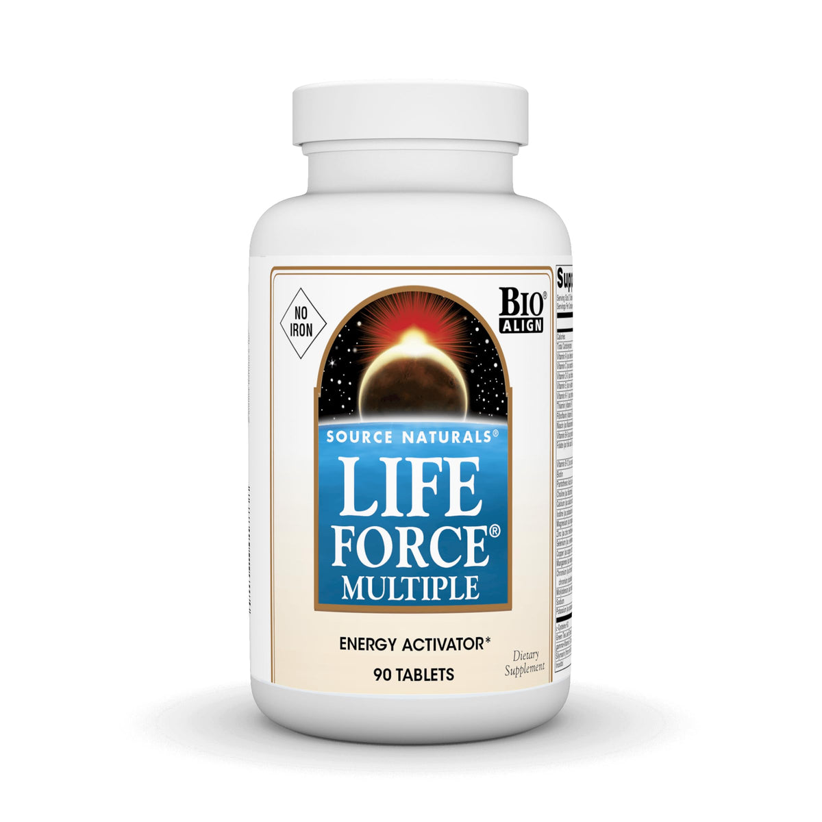Source Naturals Life Force Multiple bottle supports daily energy and balance.