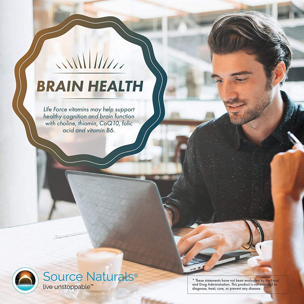 Source Naturals Life Force Multiple produced in the USA for quality.