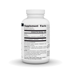 Source Naturals Magtein capsules in bottle for convenient supplementation.