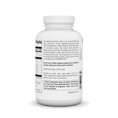 Source Naturals Mega-GLA 300 bottle with meal, take one softgel daily