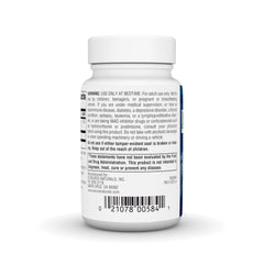 Source Naturals melatonin bottle close-up highlighting USA manufacturing and cGMP quality.