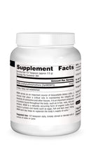 MSM powder being stirred into glass for a convenient daily routine.