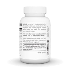 Source Naturals NAC label info emphasizes allergen-free formulation.
