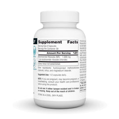 NR bottle pouring capsules illustrating convenient daily use.