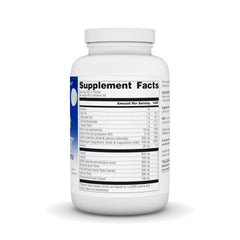 NutraSleep bottle label close-up showing multi-nutrient blend for restful evenings.