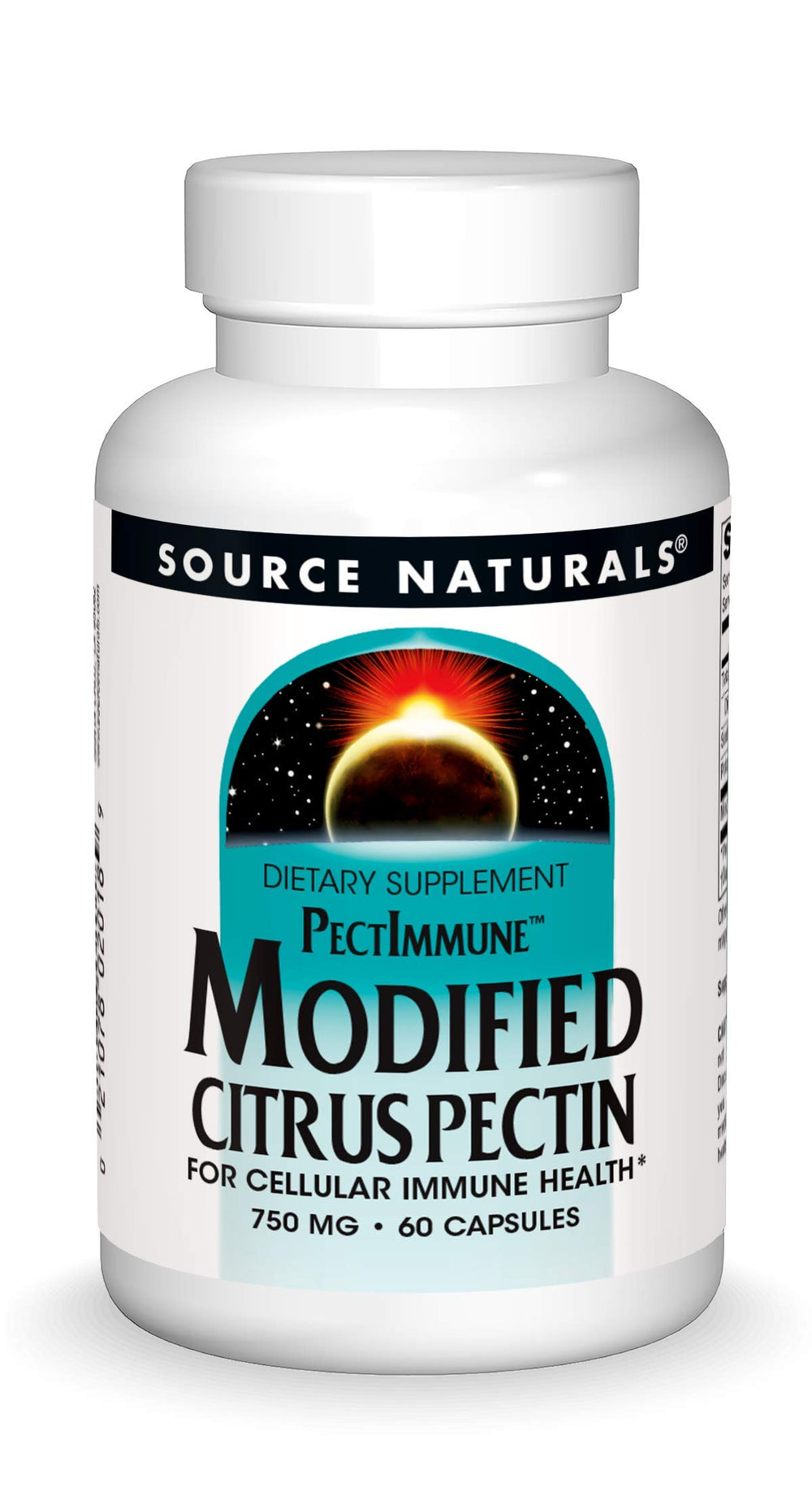 Source Naturals PectImmune bottle with capsules for cellular immune support.