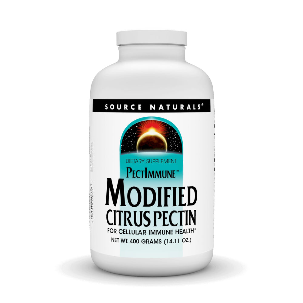 Source Naturals Pectimmune bottle — easy to pour for daily use.
