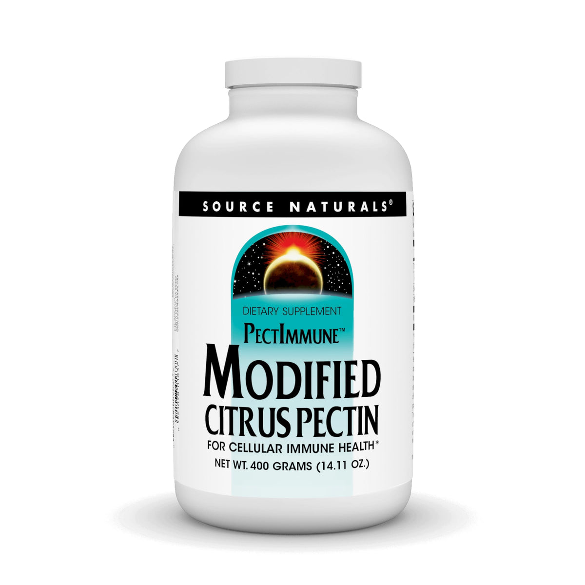 Source Naturals Pectimmune bottle — easy to pour for daily use.