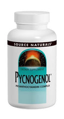 Source Naturals Pycnogenol packaging on kitchen counter for routine wellness