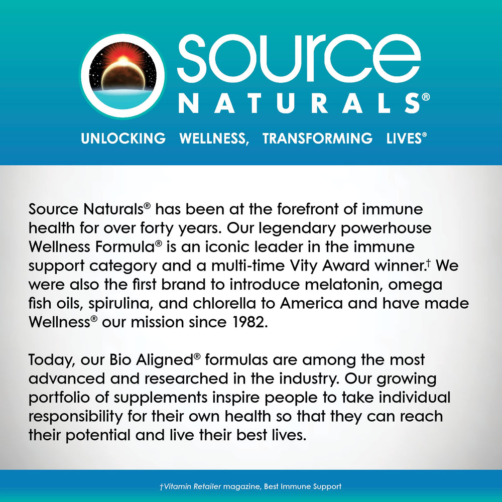 Source Naturals Pycnogenol USA-made badge on box for quality