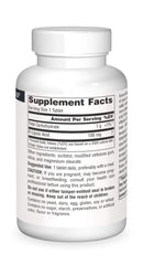Source Naturals R-Lipoic Acid tablet closeup showing compact 100mg dose.