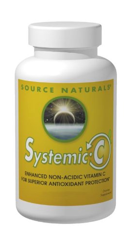 Source Naturals Systemic C ingredients panel highlights clean formula.