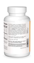 Source Naturals Systemic C tablets closeup highlights daily vitamin C support.