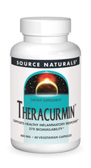 Source Naturals Theracurmin bottle front view highlighting high bioavailability formula