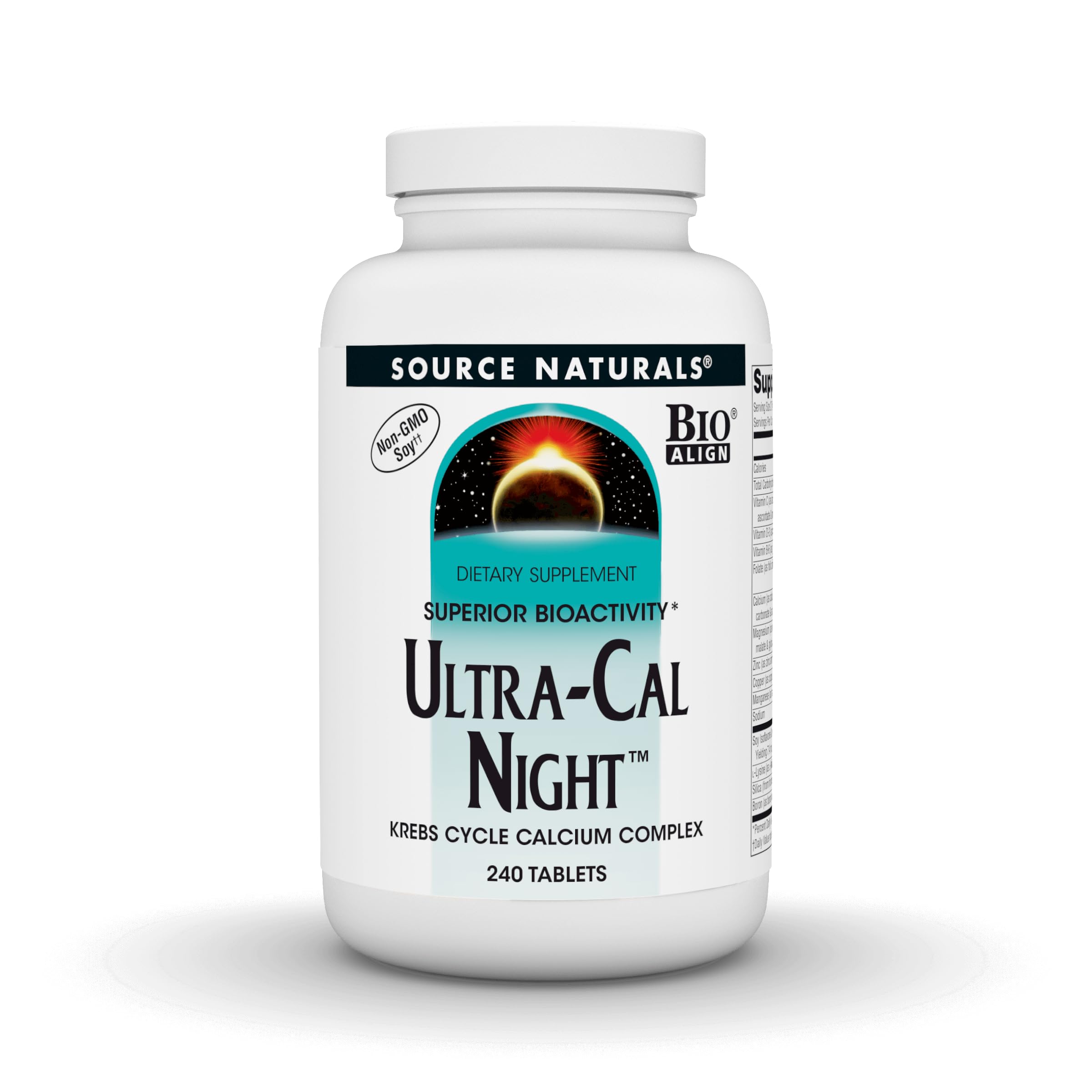 Ultra Cal Plus Source Naturals Ultra-Cal Night: Krebs Cycle Calcium Complex – Superio ...