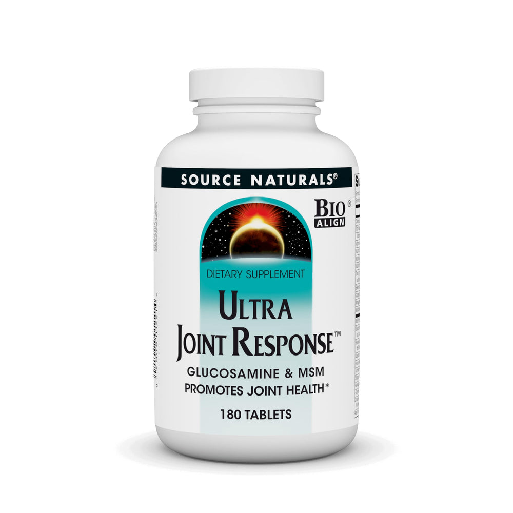 Source Naturals Ultra Joint Response bottle with tablets for daily joint support