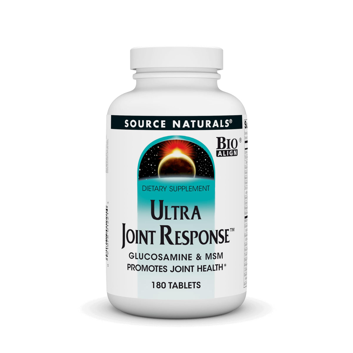 Source Naturals Ultra Joint Response bottle with tablets for daily joint support