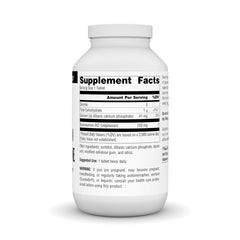 Source Naturals Vegetarian Glucosamine bottle back nutrition label shows allergen-free formula