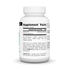 Source Naturals Vitamin B-12 lozenge pack with 200 lozenges for daily use