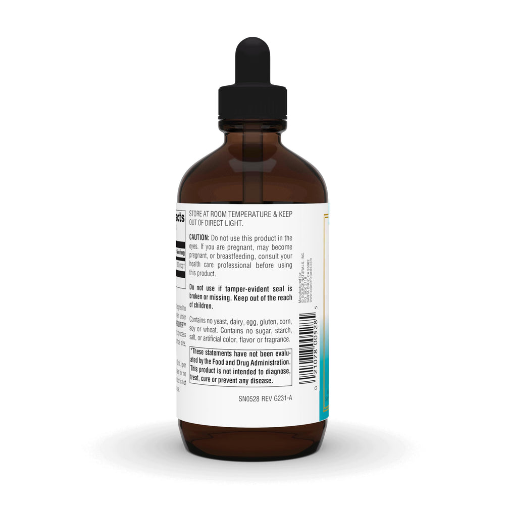 Source Naturals Wellness Colloidal Silver label highlights particle quality.