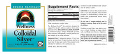 Source Naturals Wellness Colloidal Silver on shelf underscores trusted, USA-made production.