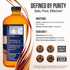 Sovereign Copper bio-active hydrosol glass bottle emphasizing premium containment