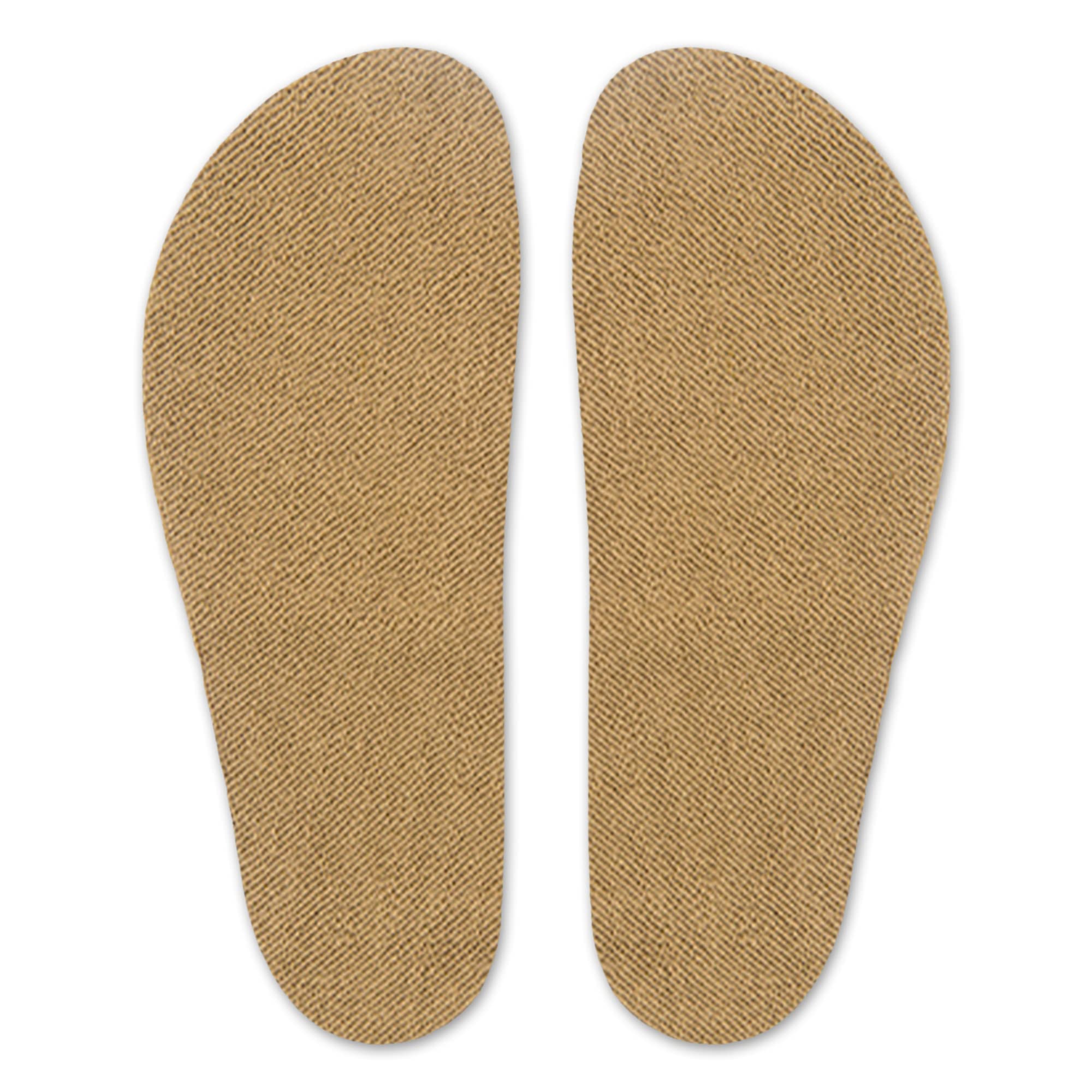 SoxsolS wool flat shoe insert for sandals keeps feet cool and dry.