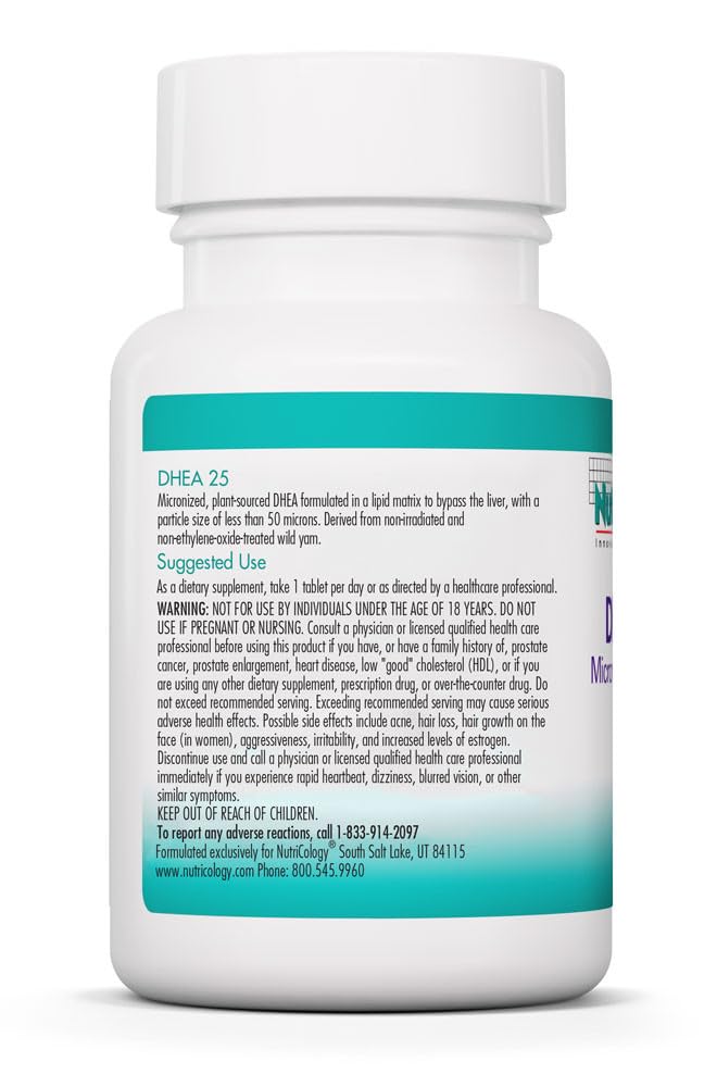 Soy-free wild yam-derived DHEA source labeled for safety