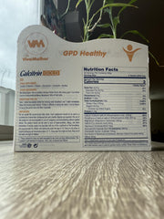 Soy Sano Calcitrin Gold label detailing calcium and vitamin D benefits.