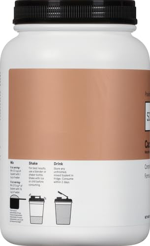Soylent omega-3 and omega-6 fats highlighted on label for balanced fats