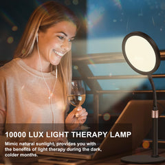 Sozapooty lamp front view enhances workspace brightness for focused tasks.
