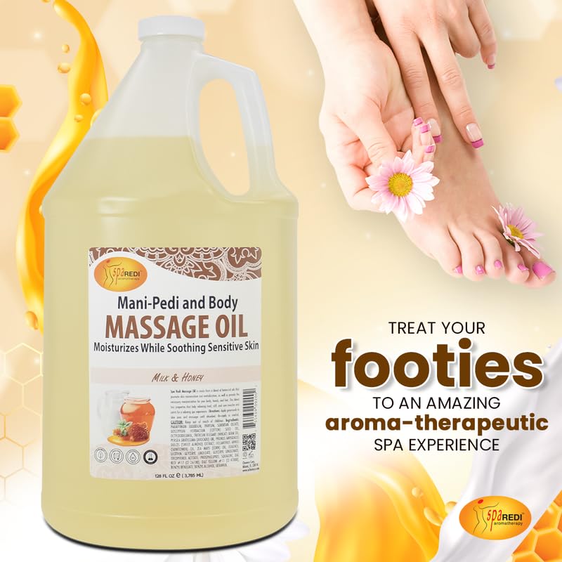 Spa Redi honey milk fragrance evokes warm, comforting spa ambience.