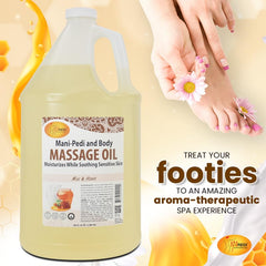 Spa Redi honey milk fragrance evokes warm, comforting spa ambience.