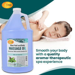 Spa Redi oil ingredients almond cotton-seed avocado nourish skin with nutrients