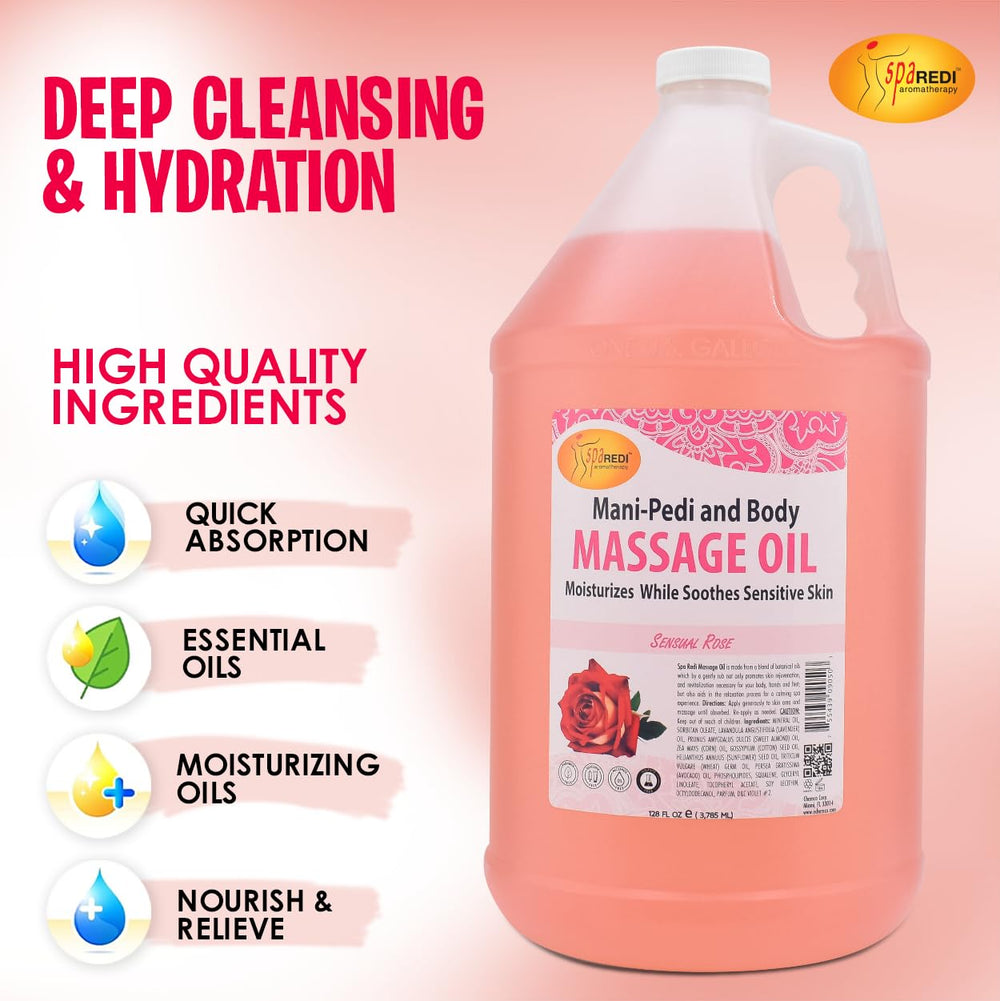 SPA REDI USA-made label highlights quality and safe ingredients.