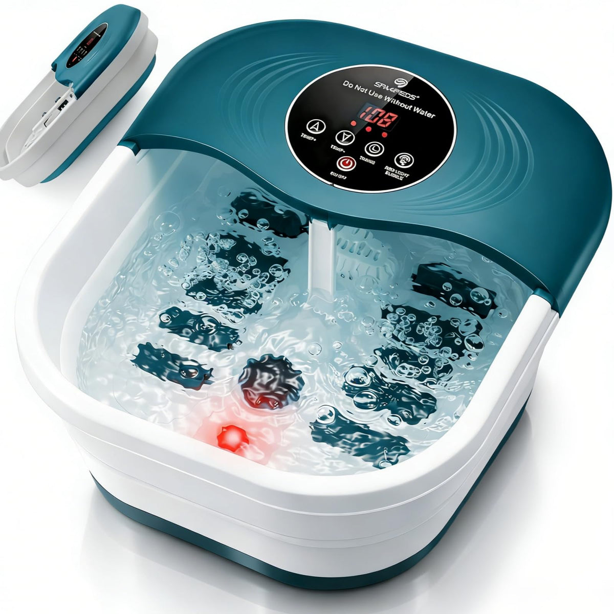 SPA4PIEDS foot spa massager with heat for soothing relief at home