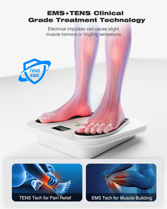 SPA4PIEDS TENS EMS electrode pads provide precise nerve and muscle therapy for feet.