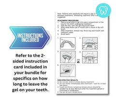 Spark Dental zipper pouch keeps whitening syringes organized.