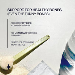 Fortibone yogurt-stir-in with tropical flavor notes for quick enrichment