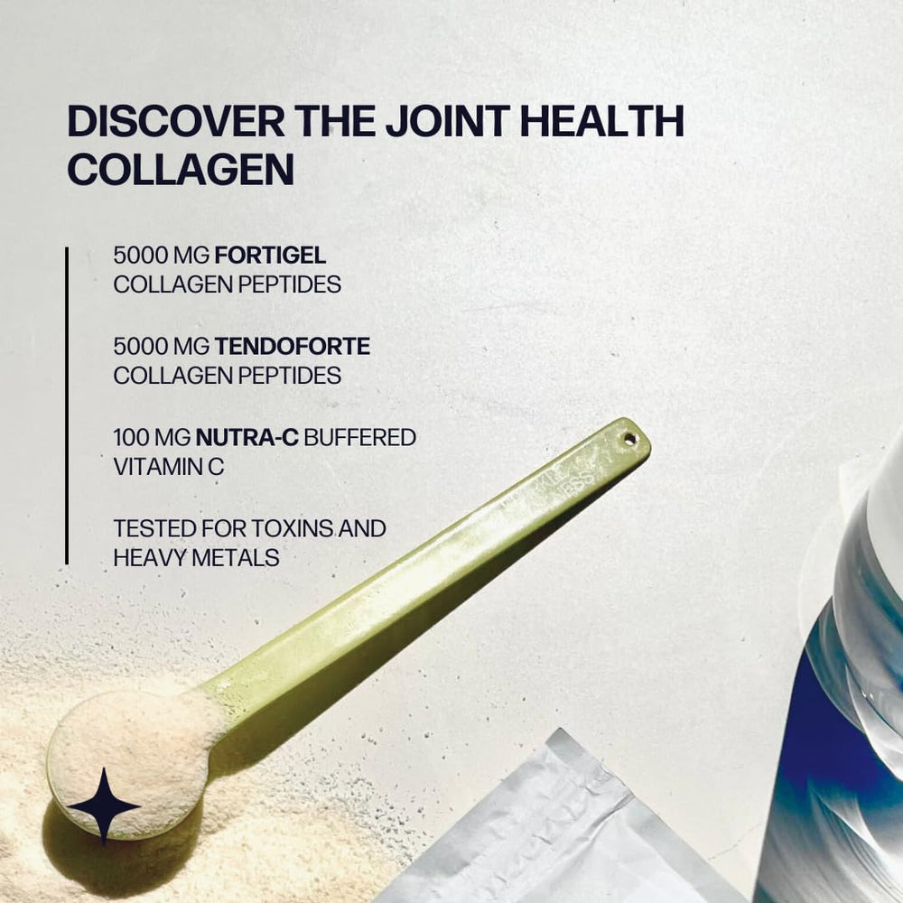 Sparkle Wellness smoothie being prepared with tasteless collagen powder