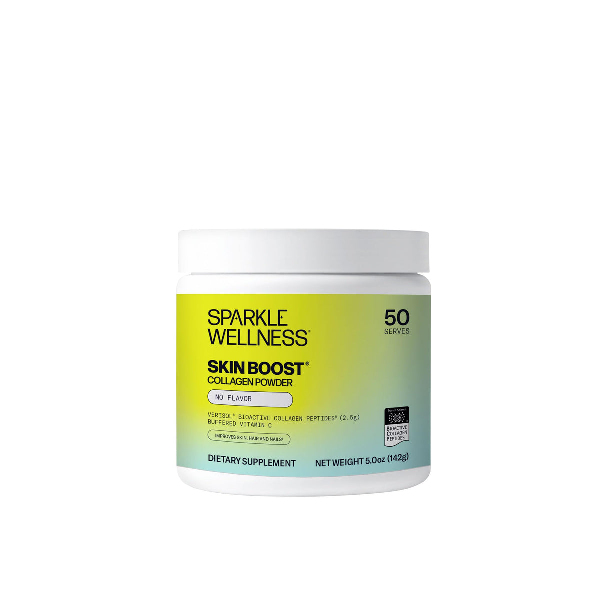 Sparkle Wellness VERISOL collagen bottle for daily beauty support and hydration