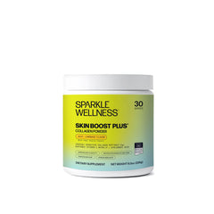 Sparkle Wellness VERISOL collagen powder bottle for daily beauty support