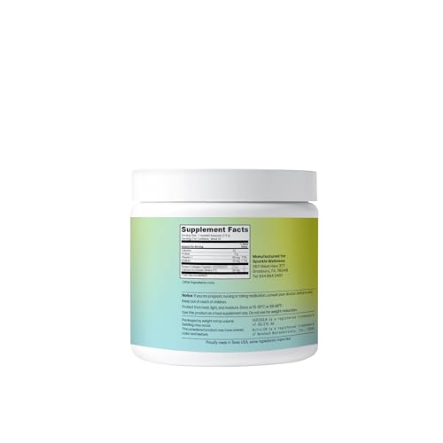 Proud jar of Sparkle Wellness VERISOL collagen powder ready to blend