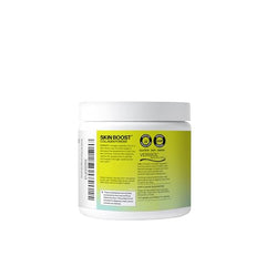 Sparkle Wellness VERISOL collagen scoop and glass illustrating daily skin upkeep.