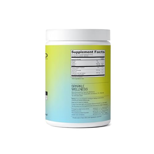 Sparkle Wellness VERISOL collagen scoop included with serving