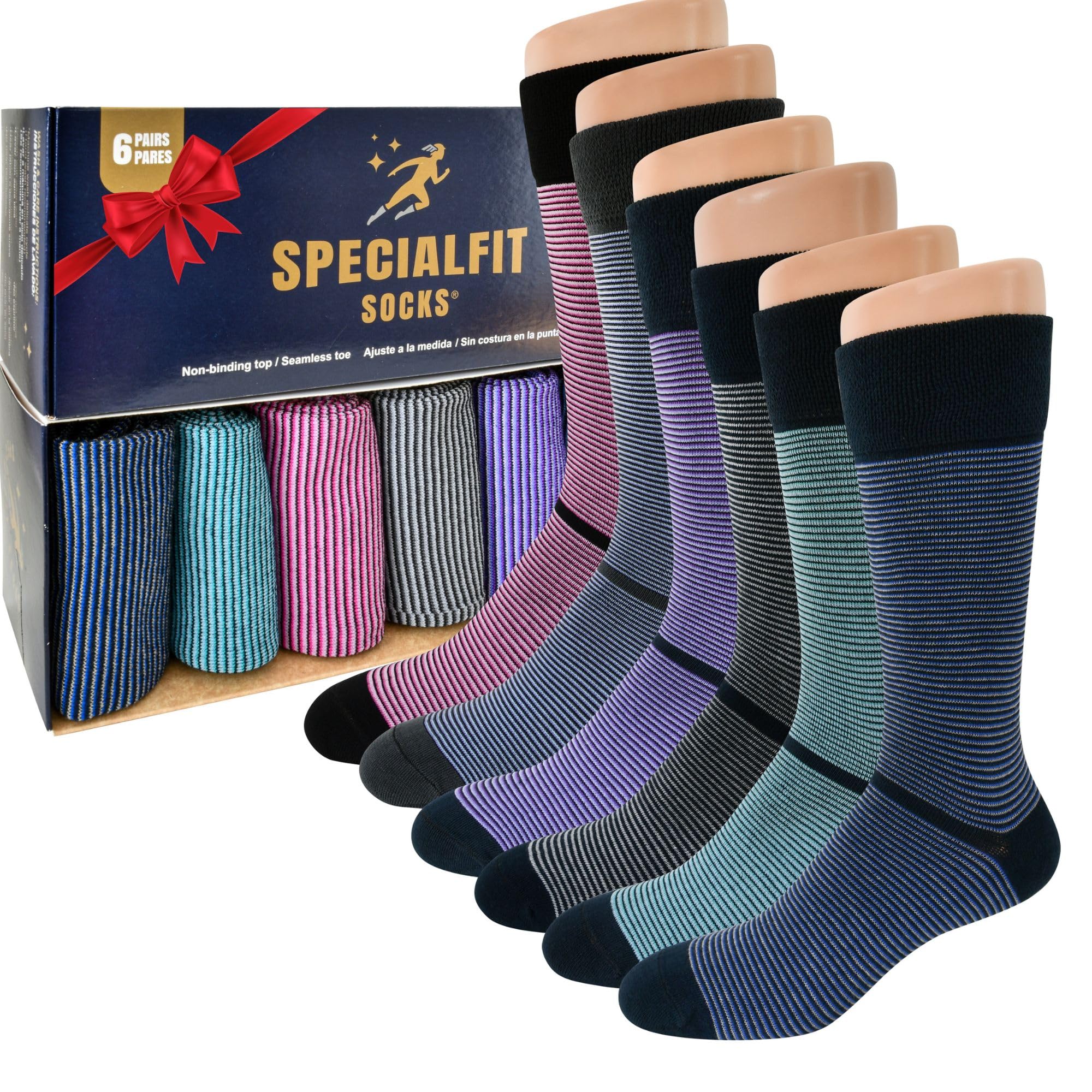 SPECIALFIT SOCKS diabetic socks with non-binding top for comfortable daily wear