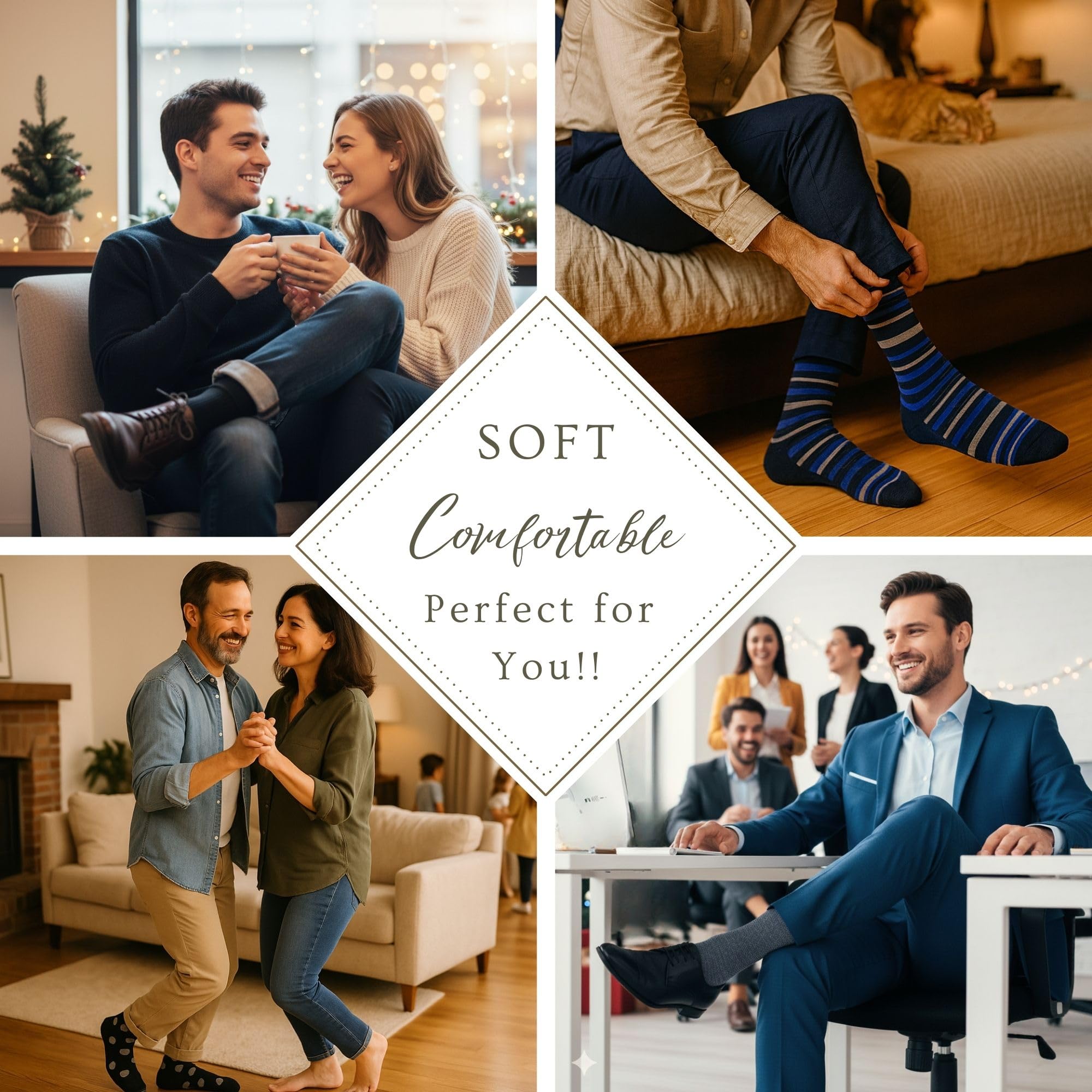 SpecialFit Socks colorful designs offer style without sacrificing comfort