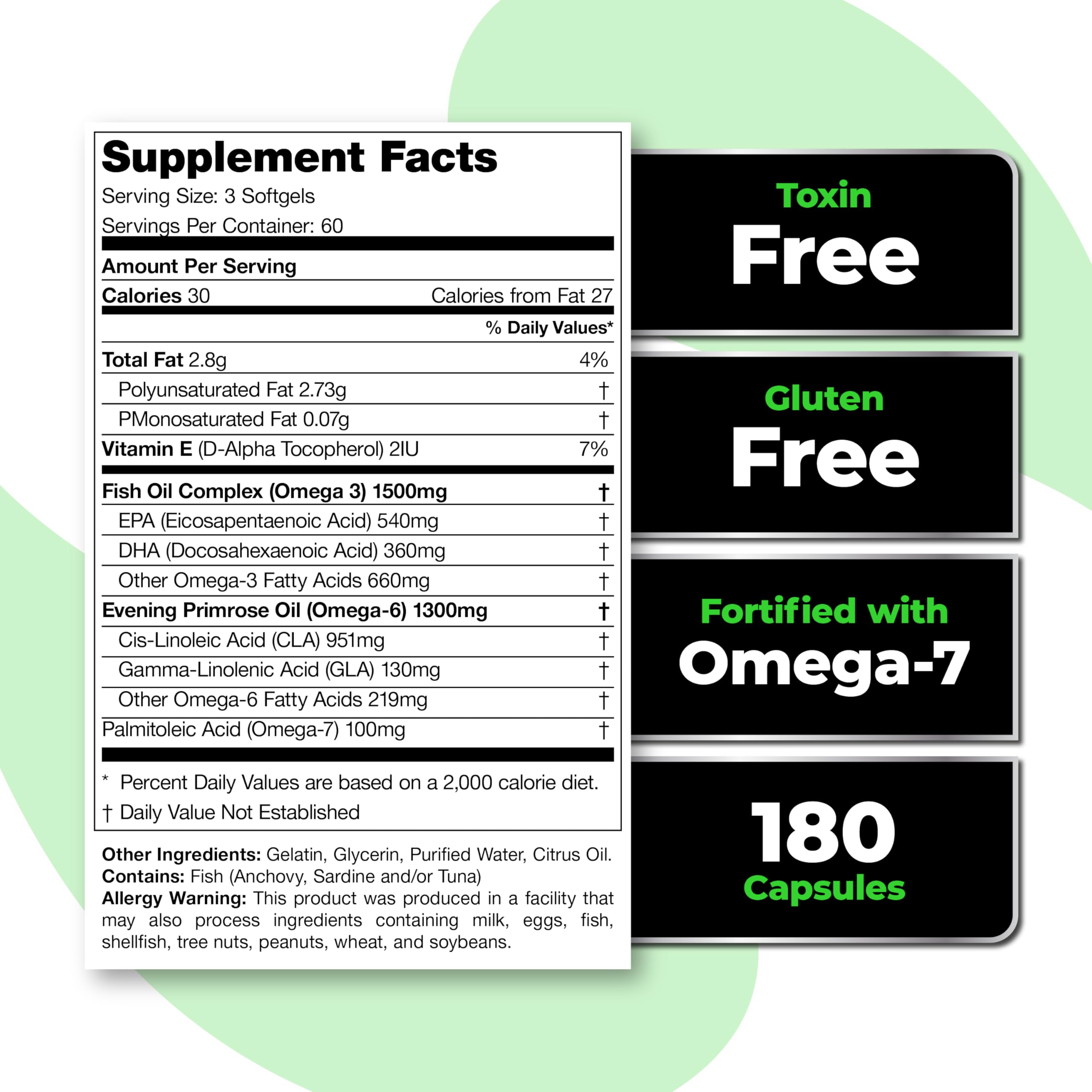 Species Nutrition Omegalyze capsules closeup ready for daily supplement routine.